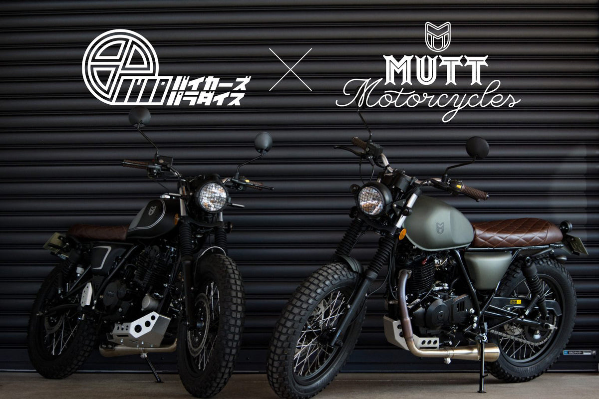 RACING MOUNT PLEASANT 　限定200枚　即完品 2/7(金)よりバイカーズパラダイス南箱根のレンタルバイクにMUTT