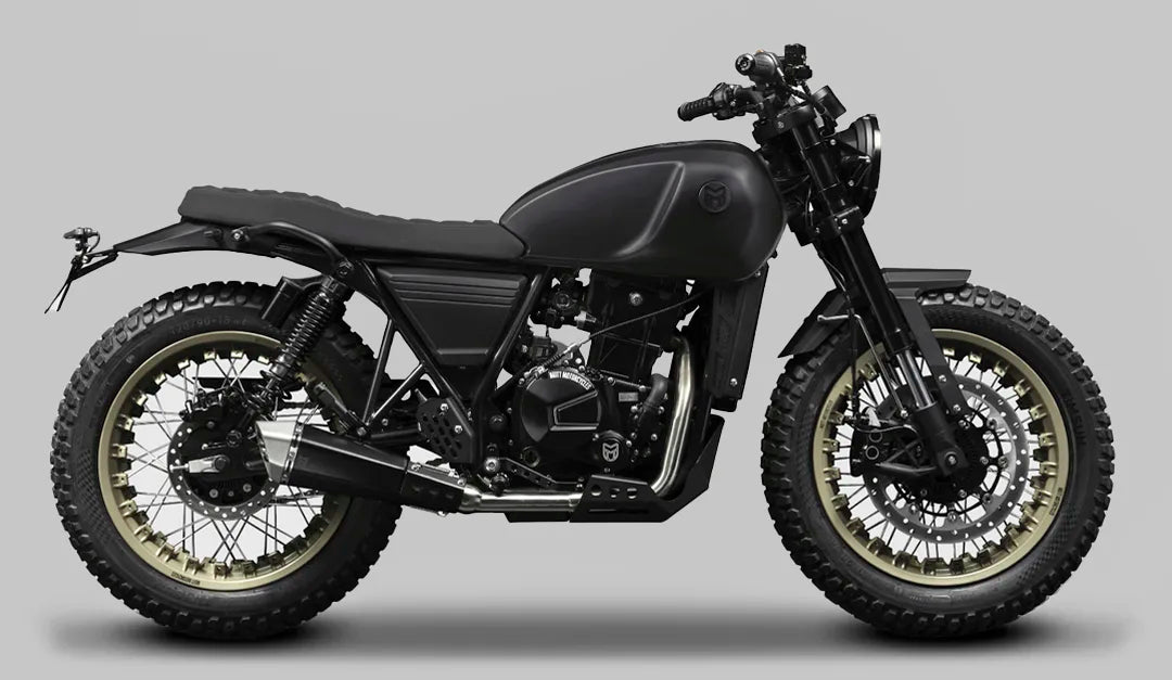 DRK-01 125cc Matt Black | Mutt Motorcycles[YOUR TERRITORY]