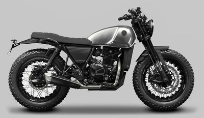 DRK-01 125cc DARK CHROME