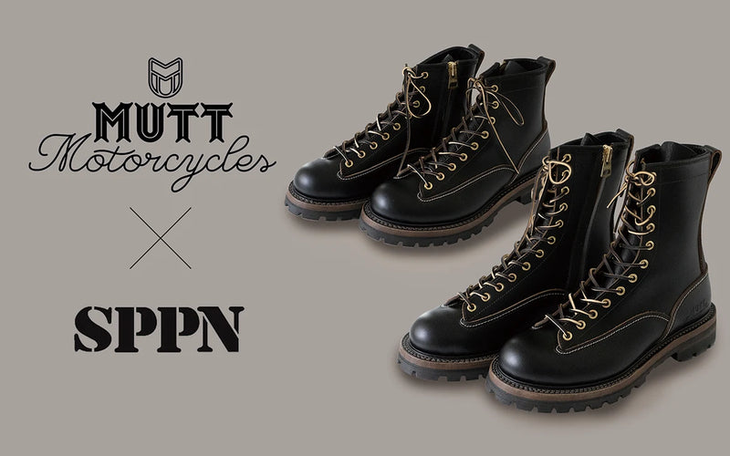 MUTT×SPPNコラボレーションブーツ タンクソールモデル発売のお知らせ
