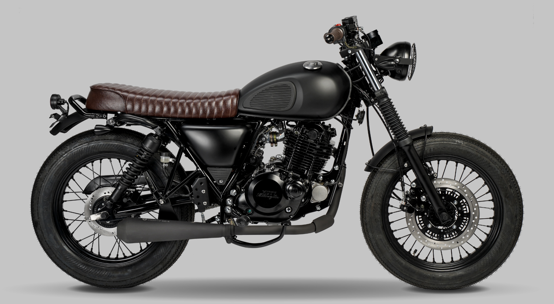 Mongrel 250cc Matt Black | Mutt Motorcycles[YOUR TERRITORY]